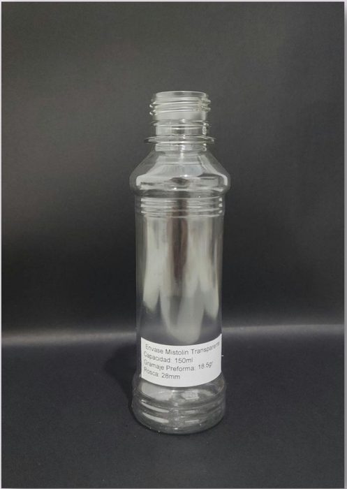 Envase Mistolín Transparente 150